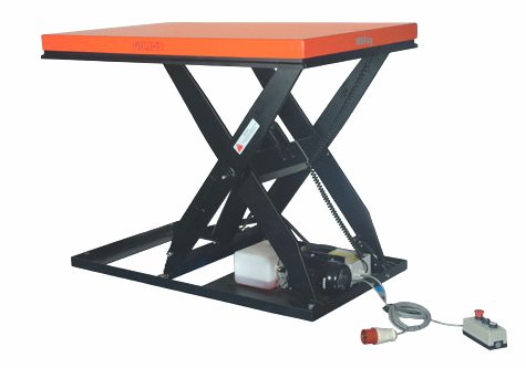 Løftebord 500 kg, stationær