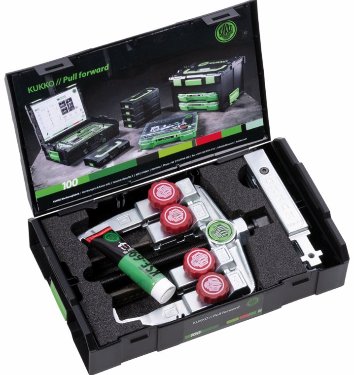 Aftrækkersæt 2-benet 90x100/200 mm. Kukko