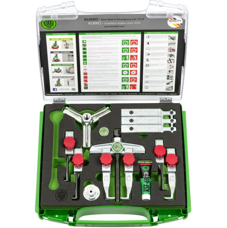 Aftrækkersæt. Kukko