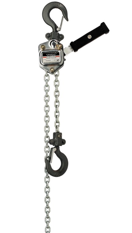 Skraldetajle 750 kg. 3 meter løft