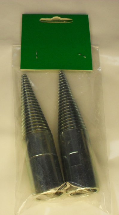 Spidstapsæt 12 mm til bænksliber/polermaskiner